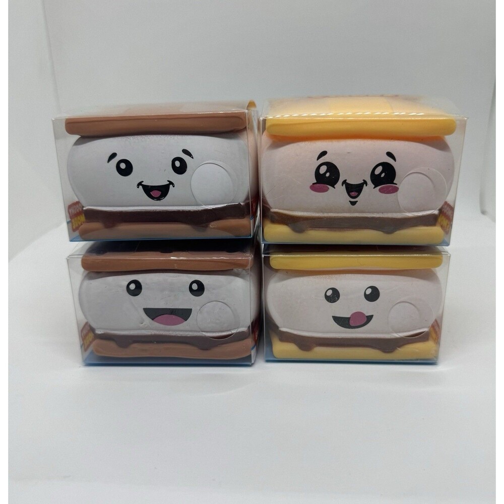 Ja-Ru Foodie Fusion Smooshy S'more Full Set of 4